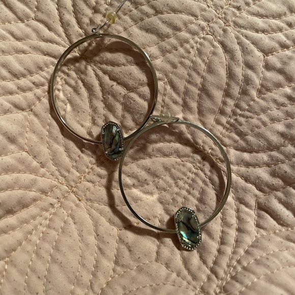 Kendra Scott Large Hoop Earrings - Picture 2 of 3